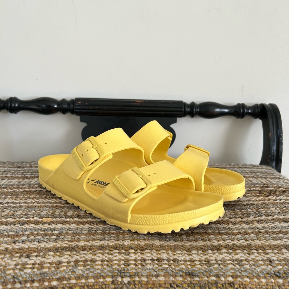 Birkenstock  Bright Yellow Sandals